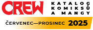 CREW katalog komiksů a mangy červenec až prosinec 2025