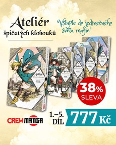 Speciální balíček: Prvních pět dílů manga série Ateliér špičatých klobouků! ✨
