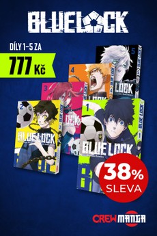 Speciální balíček: Prvních pět dílů manga série Blue Lock! ⚽