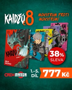 🔥 Speciální balíček: prvních 5 dílů Kaidžú č. 8! 🔥