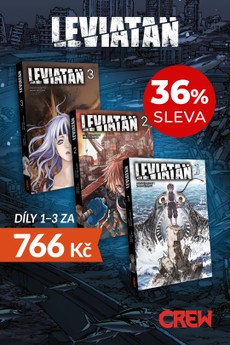 První tři díly apokalyptického webtoonu LEVIATAN nabízíme ve výhodném balíčku!