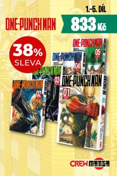 🥊 Nový balíček: One-Punch Man 1-5! 🥊
