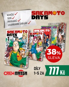 Speciální balíček: Prvních pět dílů manga série Sakamoto Days!