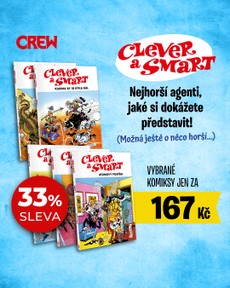 Vybrané komiksy ze série Clever a Smart budou po celý duben s 33% slevou!