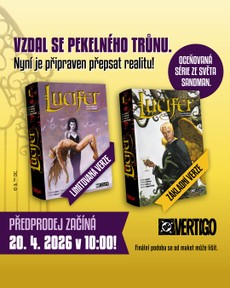 Ďábel vchází do dveří 🗝️ | Lucifer omnibus, svazek první vyjde v základní a limitované verzi!