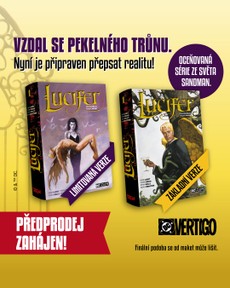 Ďábel vchází do dveří 🗝️ | Lucifer omnibus, svazek první vyjde v základní a limitované verzi!