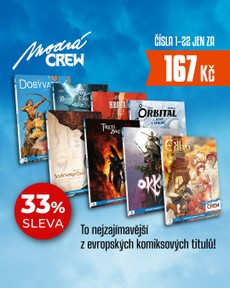 Modrá CREW za cenu, co se neodmítá 💙