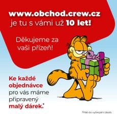 Náš e-shop www.obchod.crew.cz je tu s vámi už 10 let! 🥂