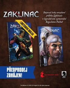 Další Zaklínač od Bogusława Polcha je tady! 🐺 | Zaklínač: Geralt / Menší zlo vyjde i ve verzi s limitovanou obálkou!