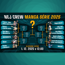 Vyberte nejlepší CREW Manga sérii roku 2025! 📚🎌