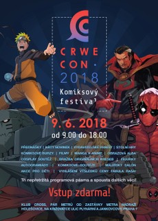 Crwecon 2018! Komiksový festival!