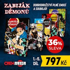 Speciální balíček: Prvních pět dílů manga série Zabiják démonů!