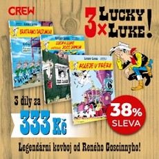 NOVÝ SPECIÁLNÍ BALÍČEK: 3x LUCKY LUKE!