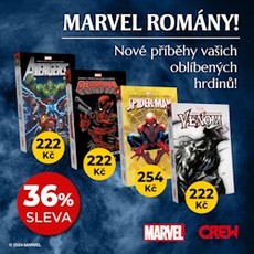 MARVEL romány s parádní slevou 36 %!