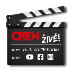 CREW streamuje! 🎥📚