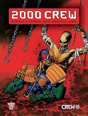 2000 CREW (standardní obálka - Soudce Dredd červená)