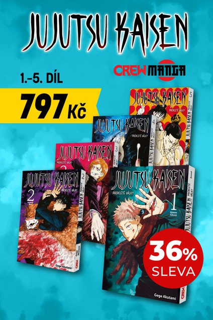 Speciální balíček: Prvních pět dílů manga série Jujutsu Kaisen!