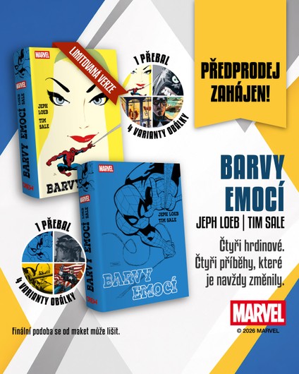 Čtyři příběhy, které utvářely marvelovské hrdiny 🎨 | Kultovka Barvy emocí vyjde v základní i limitované verzi!