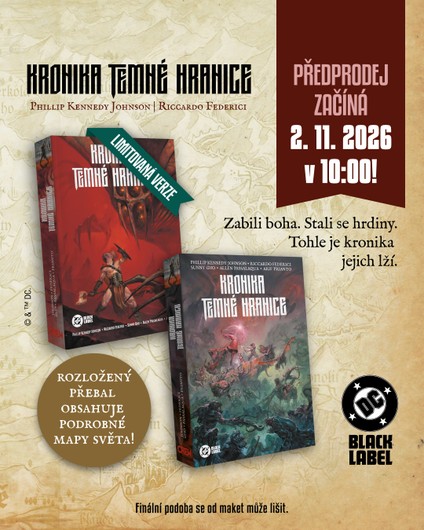 Jaké následky má zabití posledního boha? 💀 | Epická fantasy Kronika Temné hranice vyjde v základní i limitované verzi