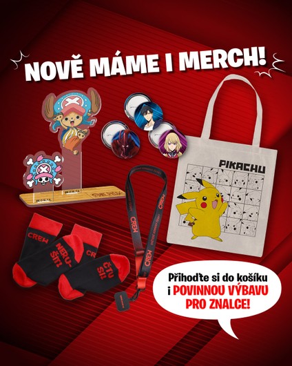 Do našeho e-shopu dorazil merch! Máme komiksovou výbavu, která potěší každého znalce. 😎