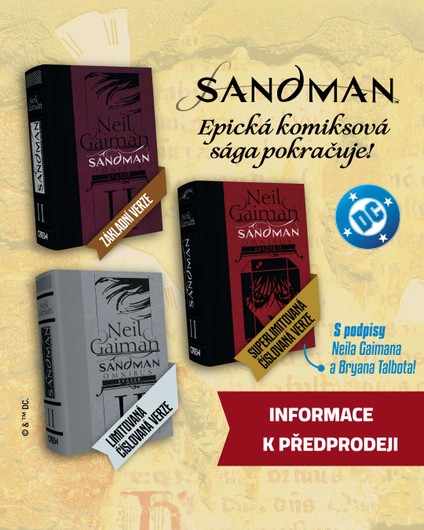 Sandman omnibus, svazek druhý, brzy odstartuje předprodeje!