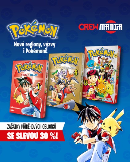 Pokémon: Začátky příběhových oblouků s 30% slevou!