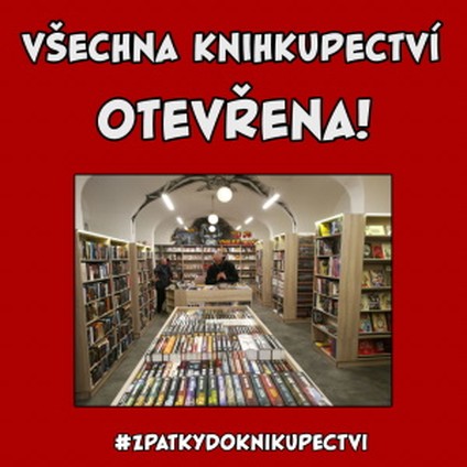 Knihkupectví otevřena!