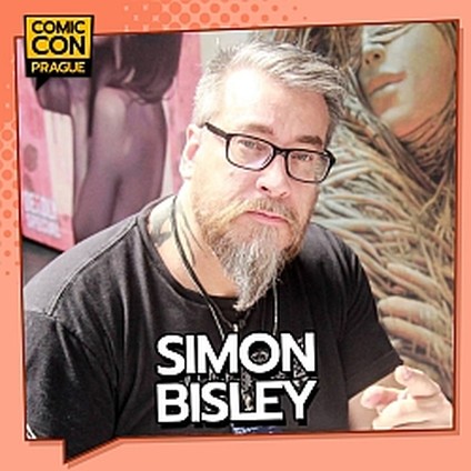 Simon Bisley na Comic Con Prague!