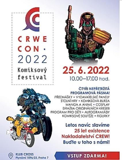 Crwecon 2022 - UŽ ZA DVA DNY!