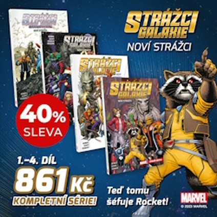 NOVÝ SPECIÁLNÍ BALÍČEK: KOMPLETNÍ SÉRIE NOVÍ STRÁŽCI GALAXIE!