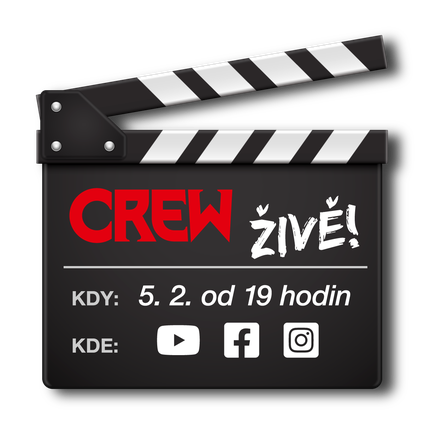 CREW streamuje! 🎥📚