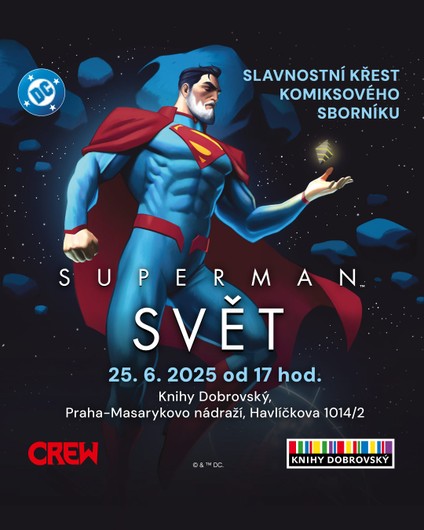 Křest titulu Superman: Svět