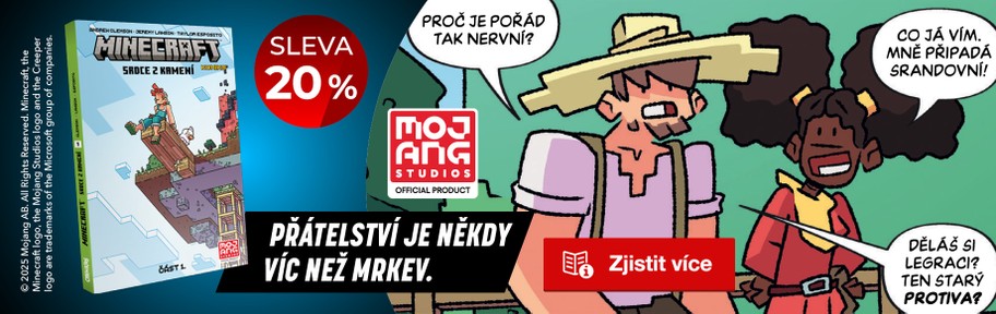 Minecraft komiks: Srdce z kamení 1