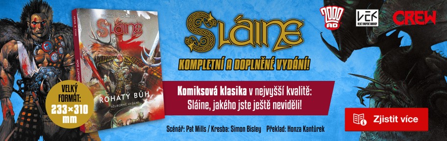 Sláine: Rohatý bůh (Velké evropské komiksy) (základní verze)