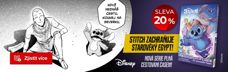 Stitch cestuje časem ...do starověkého Egypta