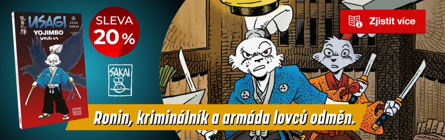 Usagi Yojimbo 40: Vrána