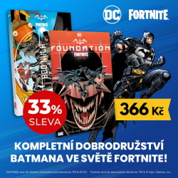 obrázek k novince Speciální balíček: Batman/Fortnite: Bod nula a Foundation
